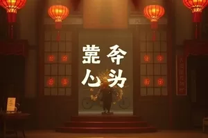 《第七通电话》剧集封面，凌晨街角亮着灯的公用电话亭
